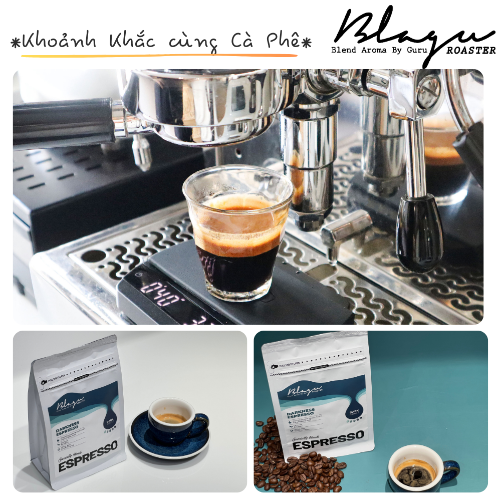 BLAGU Roasted Bean Espresso - Darkness Espresso - 250g
