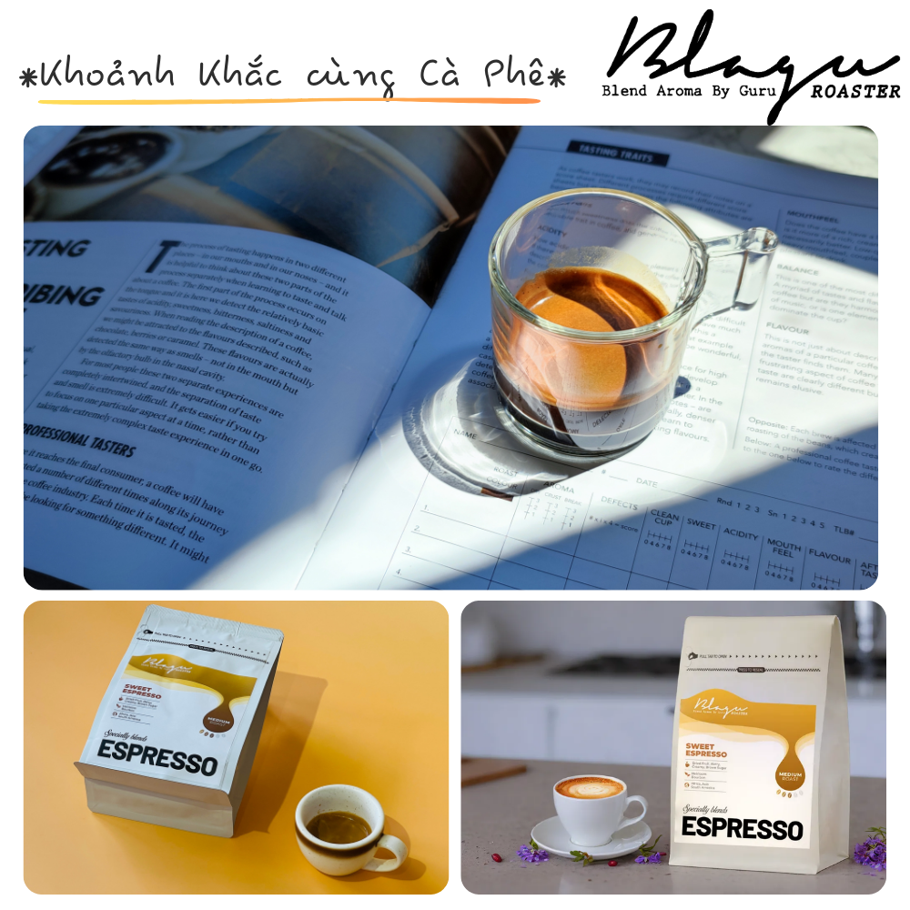 BLAGU Roasted Bean Espresso – Sweet Espresso – 250g