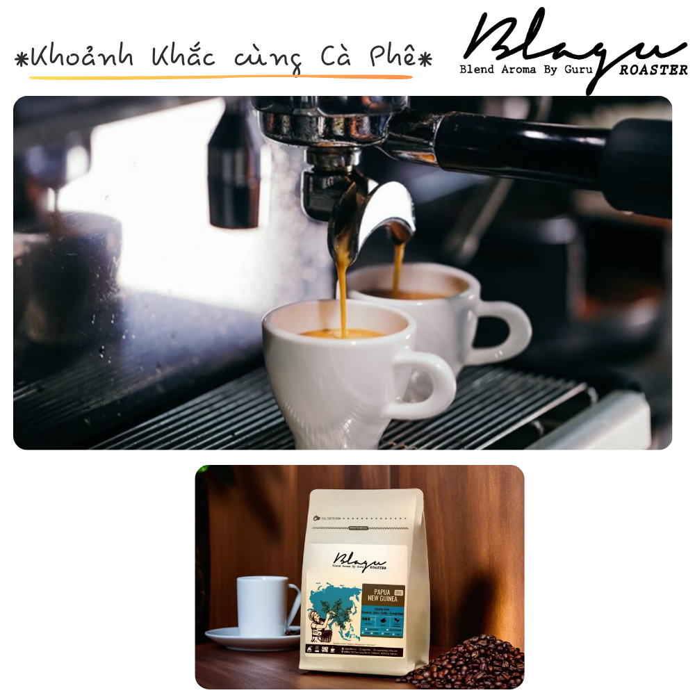 BLAGU Coffee Roasted Beans Papua New Guinea - Medium Roast - 250g