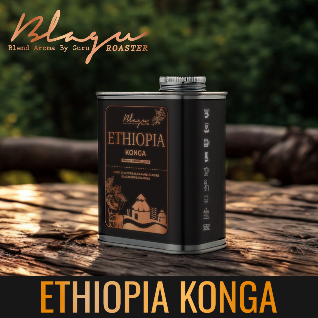 [Premium] BLAGU Roasted Bean Ethiopia Yirgacheffe Konga - 250g