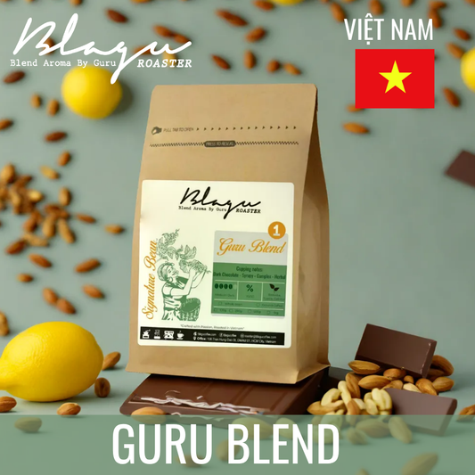BLAGU Roasted Beans Guru Blend 1 - 250g