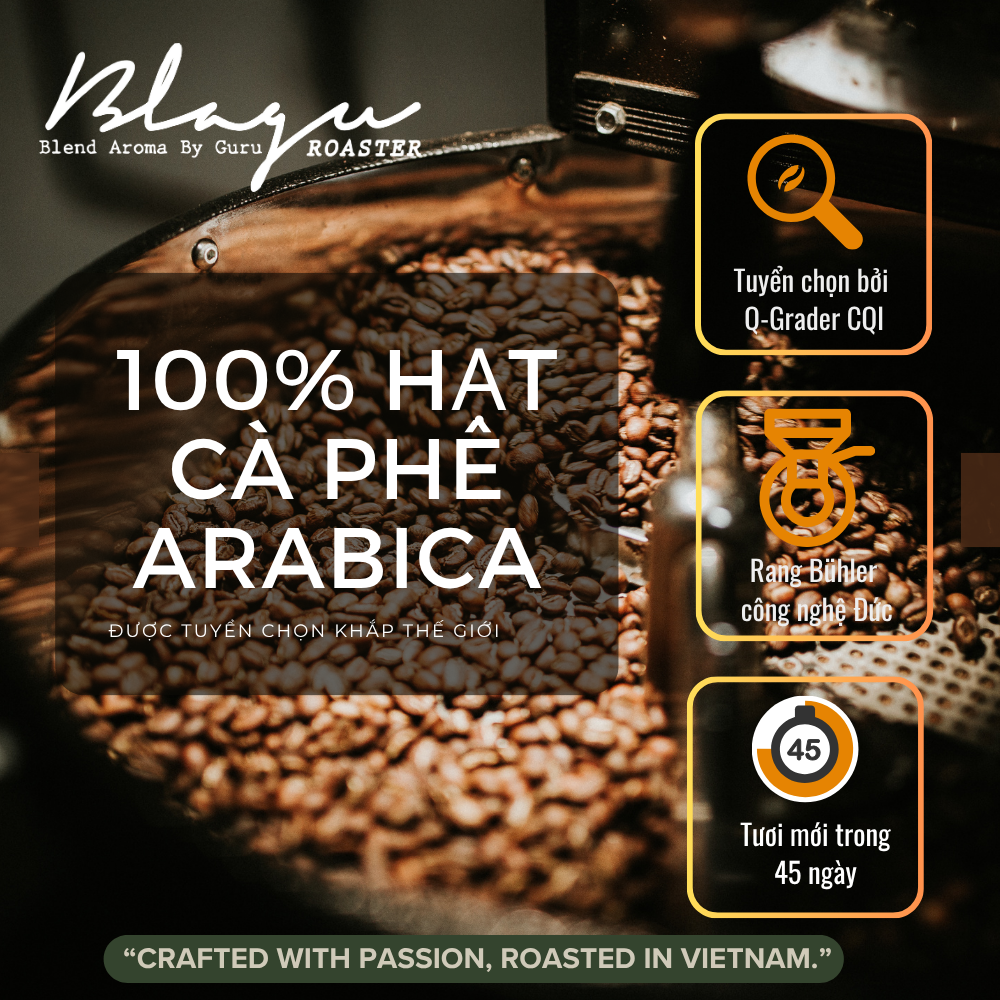 BLAGU Coffee Roasted Beans Nicaragua - Light Medium Roast - 250g