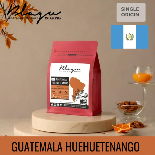 BLAGU Coffee Roasted Beans Guatemala Huehuetenango - Medium - 250g