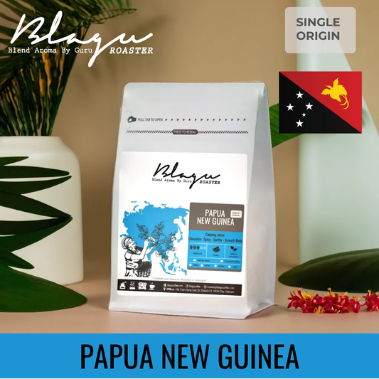 BLAGU Coffee Roasted Beans Papua New Guinea   - Medium Roast - 250g