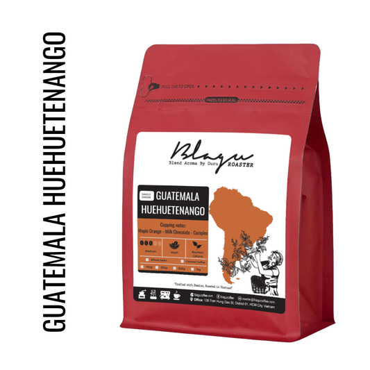 BLAGU Coffee Roasted Beans Guatemala Huehuetenango - Medium - 250g