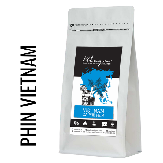 BLAGU Coffee Roasted Beans Vietnam Phin Coffee Roast – Medium Dark Roast – 500g