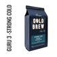 BLAGU Coffee Roasted Beans Guru 3 blend Cold brew - Strong Cold - Medium Dark Roast - 250g