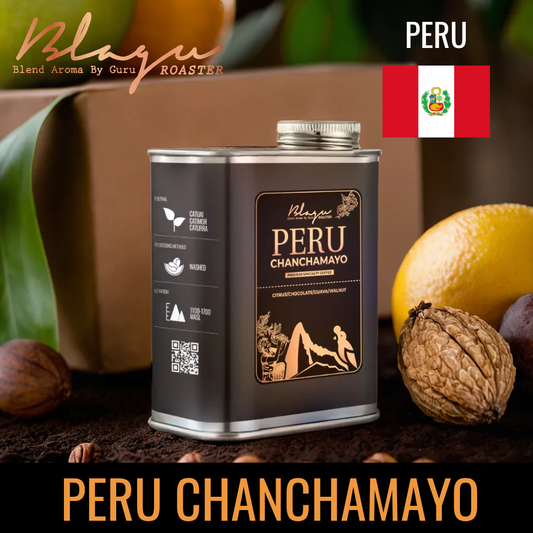BLAGU Roasted Bean Peru Chanchamayo - Medium Roast -250g