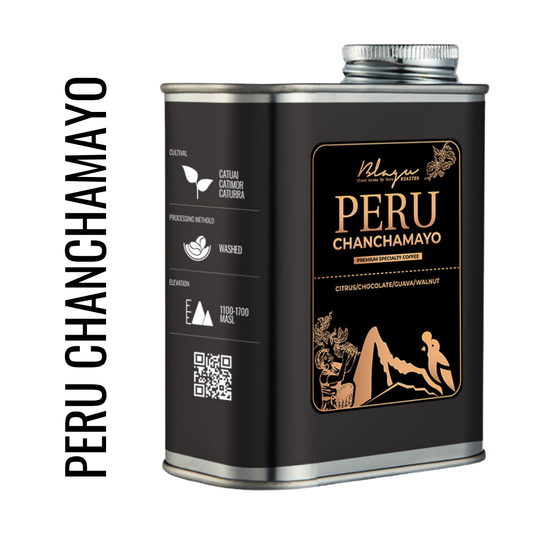 BLAGU Roasted Bean Peru Chanchamayo - Medium Roast -250g