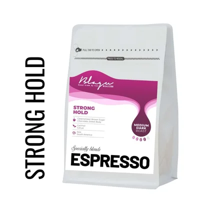 BLAGU Roasted Bean Espresso - Strong Hold - 250g