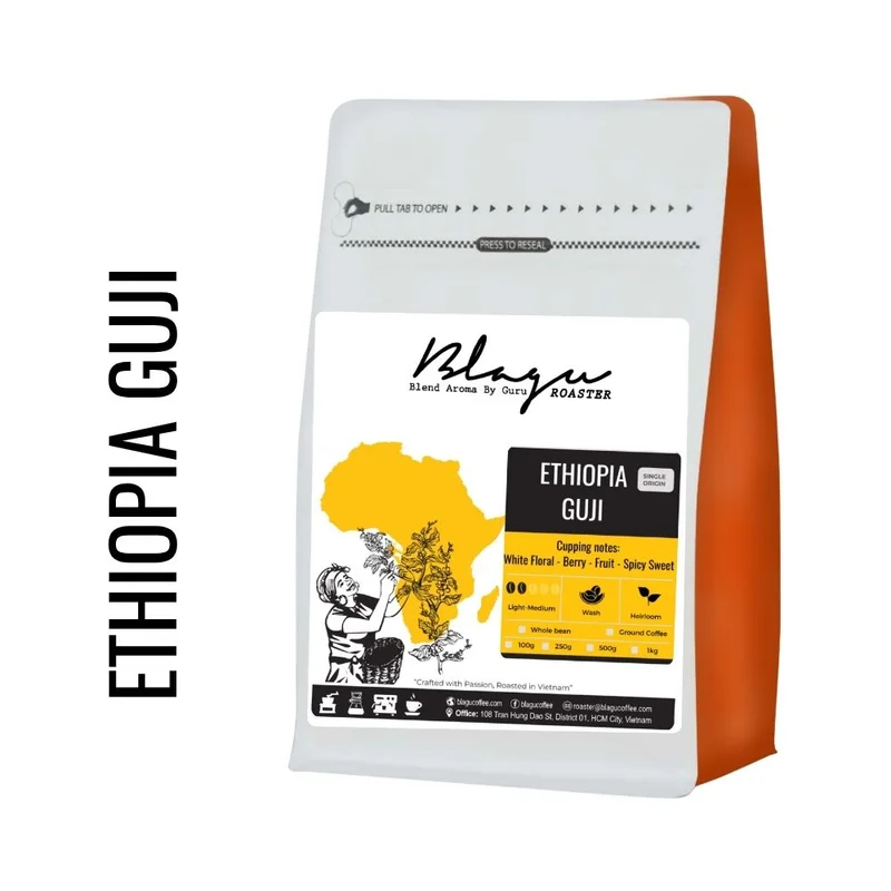 BLAGU Roasted Bean Ethiopia Guji - 250g